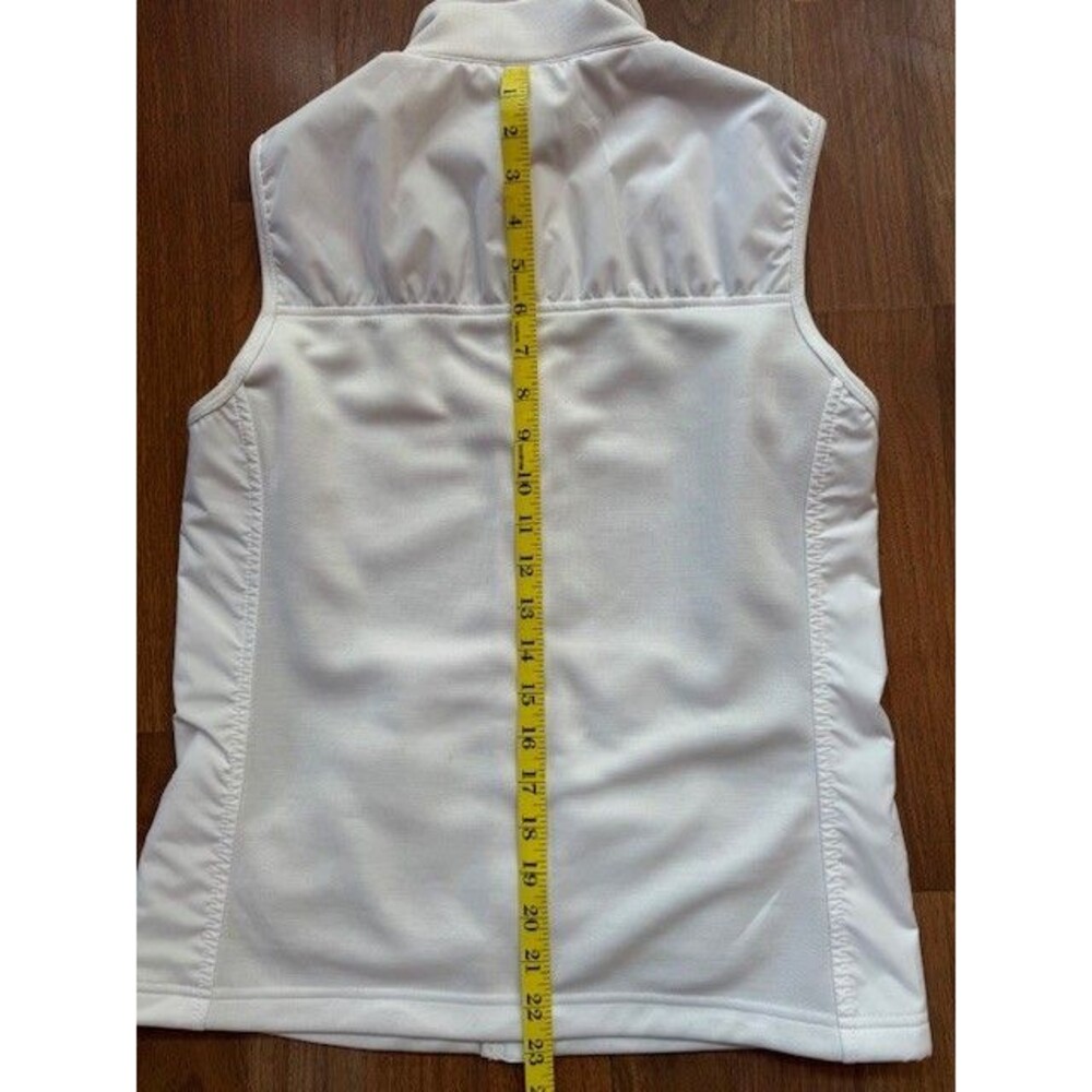 Womens Volkswagen VW Logo White Vest Charles River Apparel‎ For Her Small EUC - Picture 11 of 12